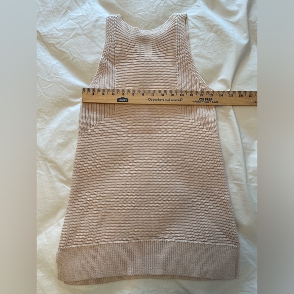All Saints Pink Sleeveless Knitted Tank Top - Picture 4 of 5
